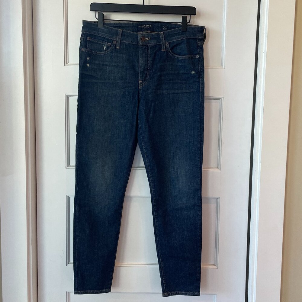 Lucky's Brand Dark Wash Ankle Jeans Size 10